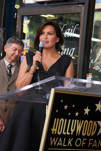 Mariska Hargitay Honored With Star On The Hollywood Walk Of Fame - Hollywood, Nov. 8, 2013 