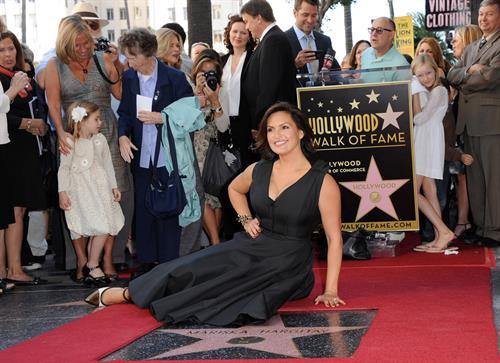 Mariska Hargitay Honored With Star On The Hollywood Walk Of Fame - Hollywood, Nov. 8, 2013 