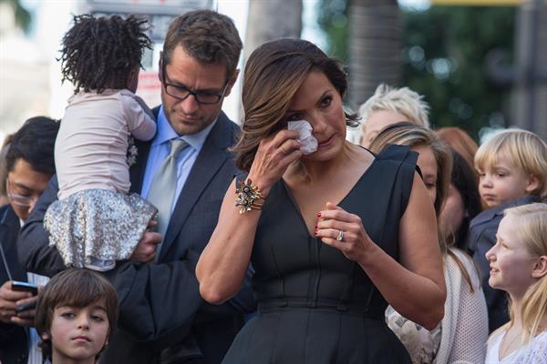 Mariska Hargitay Honored With Star On The Hollywood Walk Of Fame - Hollywood, Nov. 8, 2013 