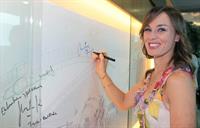 Martina Hingis pics press conference in Qatar 11/14/12 