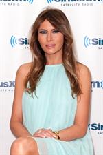 Melania Trump Visits SiriusXM Studios (May 31, 2012) 