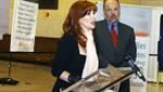 Melissa Gilbert Visits The New York Stock Echange (Sep 25, 2012) 