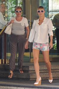Michelle Hunziker out in Milani August 30, 2013 