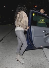 Michelle Rodriguez leaving the Madeo Restaurant in Hollywood, Los Angeles on April 3, 2013 