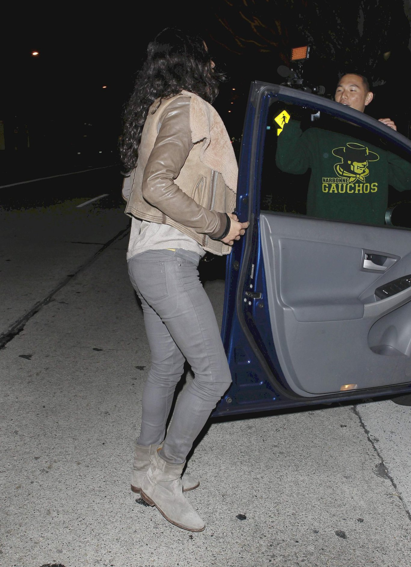 Michelle Rodriguez Pictures Michelle Rodriguez leaving the Madeo Restaurant in Hollywood, Los Angeles on April 3, 2013