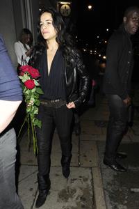Michelle Rodriguez - leaving Rose Club in London 8/13/12  