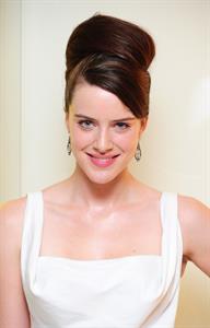 Michelle Ryan attends 'The Man Inside' UK film premiere at the Vue Leicester Square on July 24, 2012 in London, England