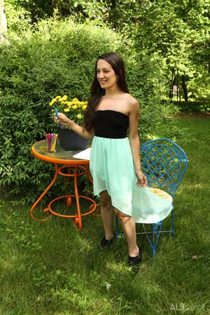 Freya Von Doom Pictures Freya Von Doom in Illustrated for ALS Scan -