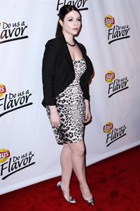Michelle Trachtenberg Lay's 'Do Us A Flavour' contest at Beso in Hollywood 5/6/13 