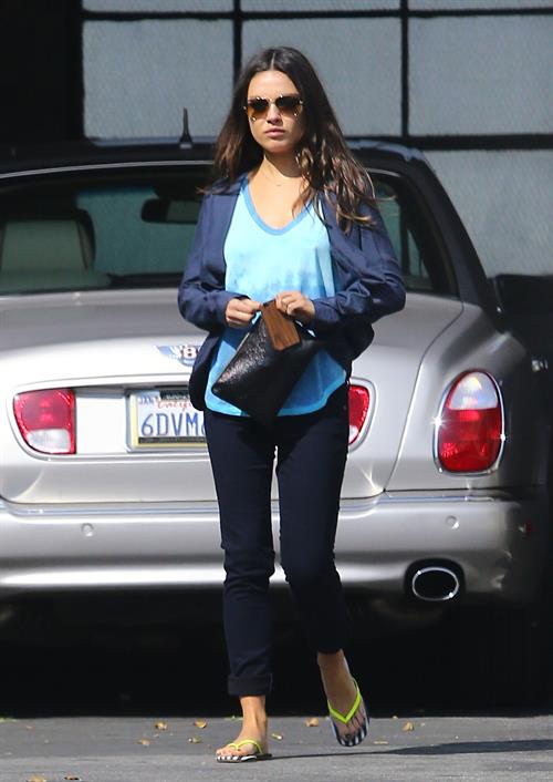 Mila Kunis out and about in Beverly Hills 2/18/13 