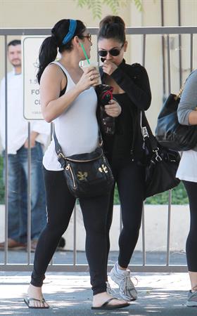 Mila Kunis leaving exercise class in West Hollywood 10/23/12 