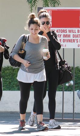 Mila Kunis leaving exercise class in West Hollywood 10/23/12 
