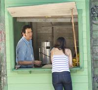 Mila Kunis - Booty in tight jeans on the set of  Blood Ties  in New York City (May 29, 2012)