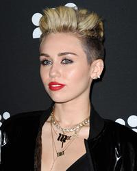Miley Cyrus Attends the Myspace relaunch at The El Rey Theater in Los Angeles on June 12, 2013