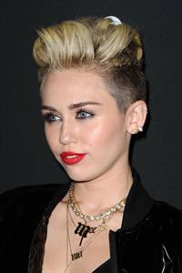 Miley Cyrus Attends the Myspace relaunch at The El Rey Theater in Los Angeles on June 12, 2013