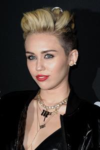 Miley Cyrus Attends the Myspace relaunch at The El Rey Theater in Los Angeles on June 12, 2013