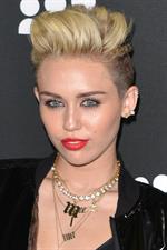 Miley Cyrus Attends the Myspace relaunch at The El Rey Theater in Los Angeles on June 12, 2013