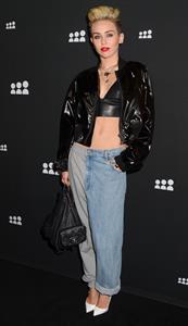 Miley Cyrus Attends the Myspace relaunch at The El Rey Theater in Los Angeles on June 12, 2013