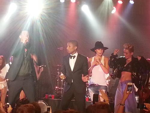 Miley Cyrus Pictures Miley Cyrus Attends the Myspace relaunch at The El Rey Theater in Los Angeles on June 12, 2013