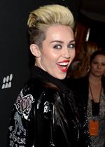 Miley Cyrus Attends the Myspace relaunch at The El Rey Theater in Los Angeles on June 12, 2013