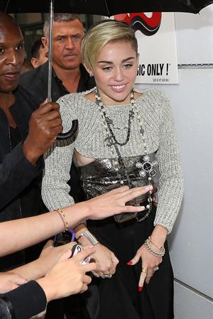 Miley Cyrus in Paris 9/9/13  