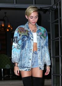 Miley Cyrus in London 9/11/13  