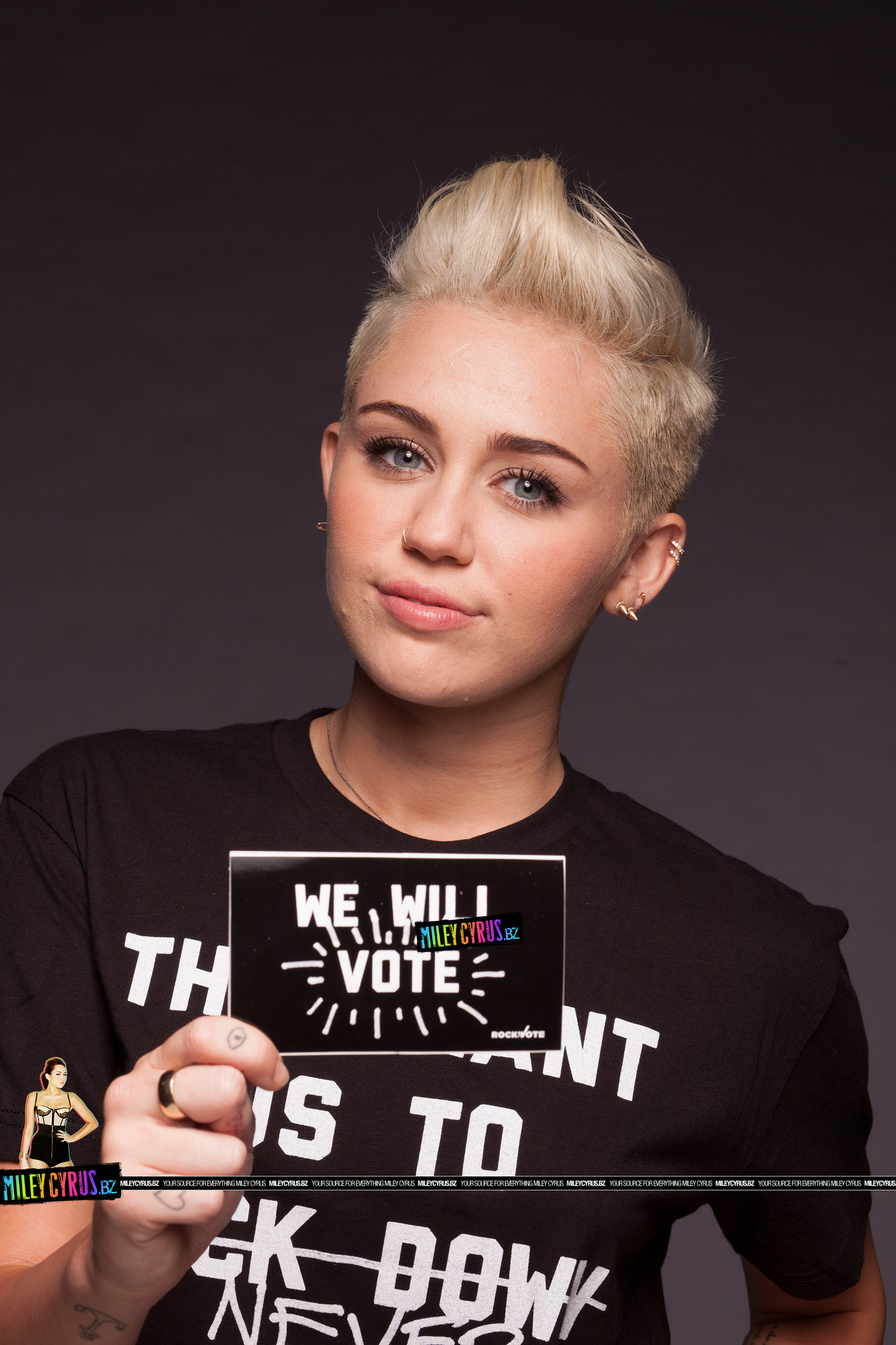Miley Cyrus - 2012 Rock the Vote