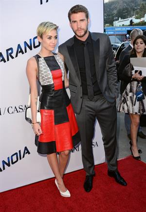 Miley Cyrus  Paranoia  Los Angeles Premiere -- Aug. 8, 2013 