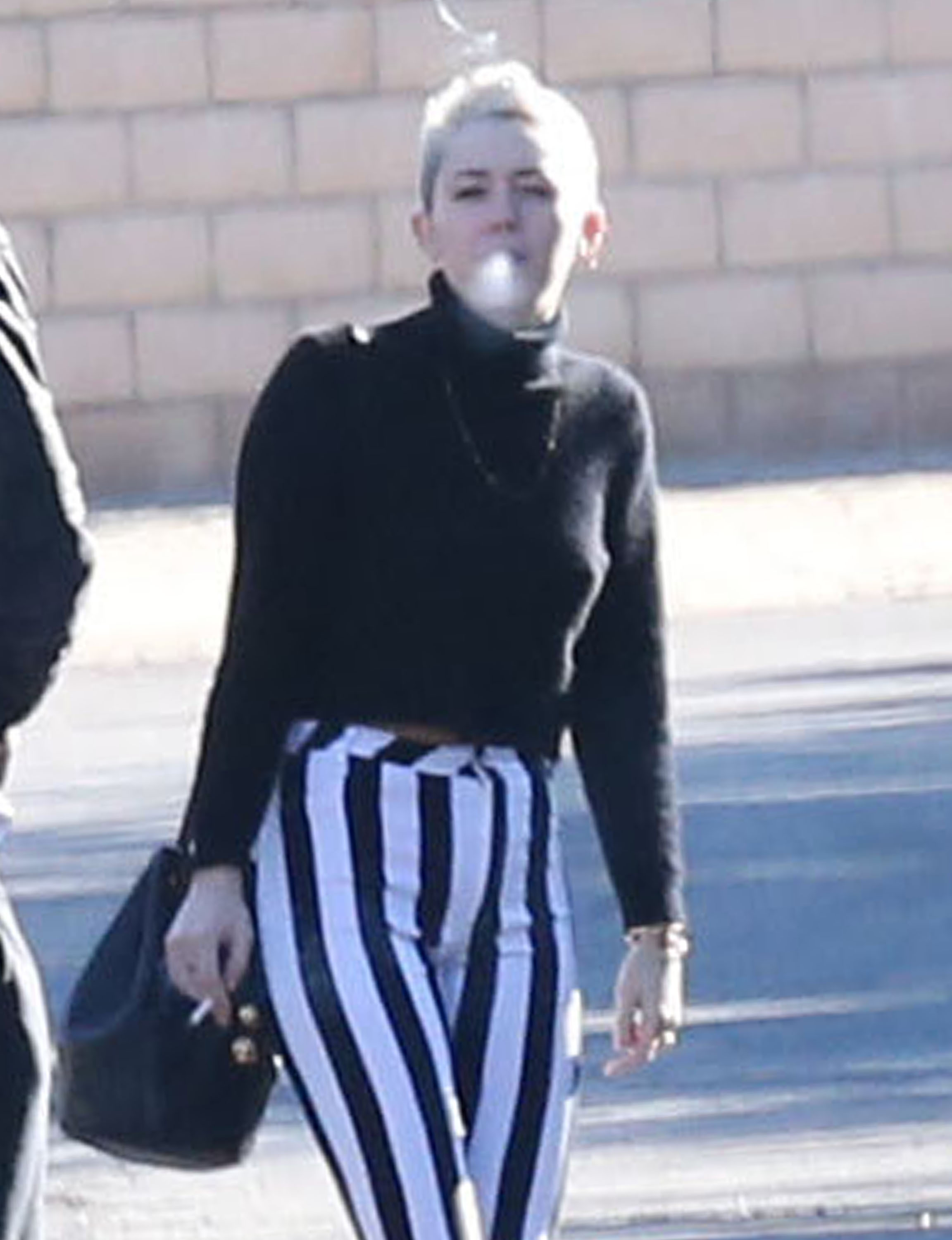 Miley Cyrus leaving a family gathering in Palm Springs 12/26/12 