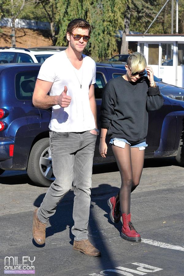 Miley Cyrus out and about in LA 11/11/12