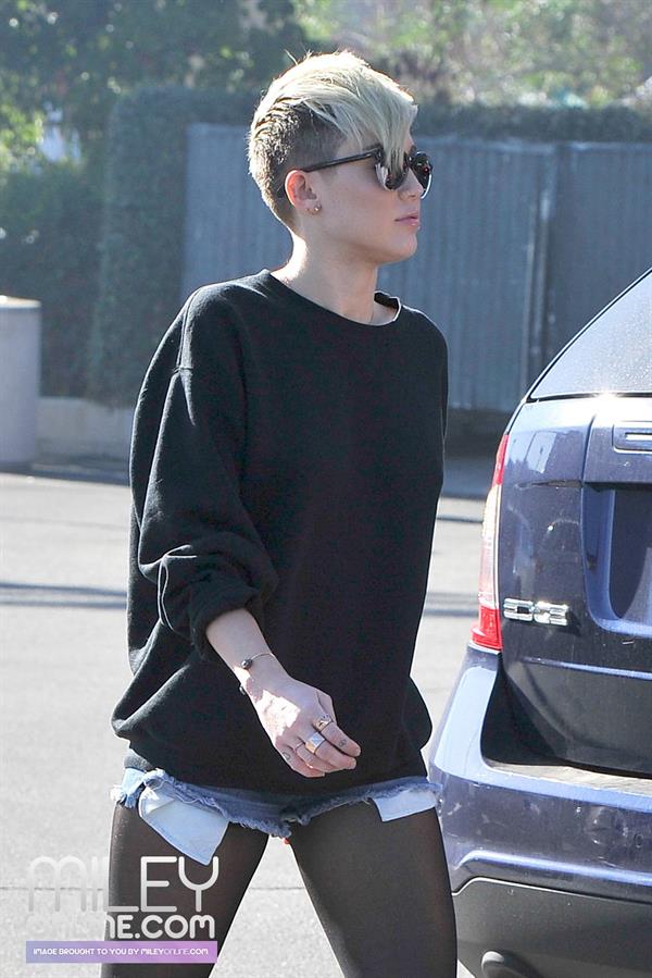 Miley Cyrus out and about in LA 11/11/12