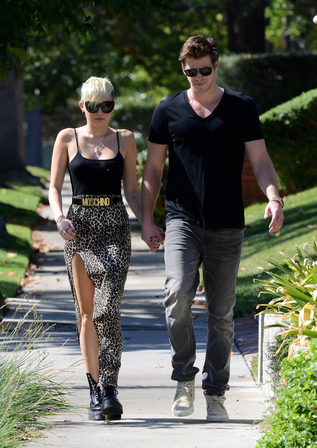 Miley Cyrus out and about in Studio City 10/19/12 
