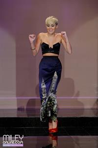 Miley Cyrus on The Tonight Show with Jay Leno 10/12/12 