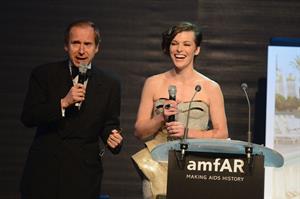 Milla Jovovich - amfAR's Cinema Against AIDS benefit in Antibes - 5/24/12
