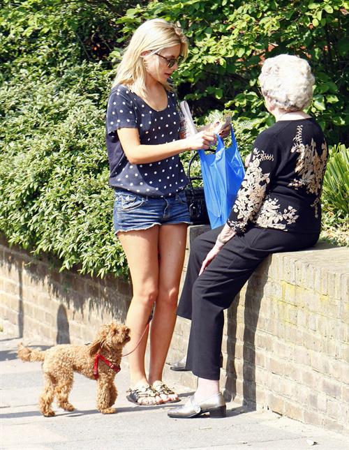 Mollie King Pictures Mollie King London candids April 23, 2011