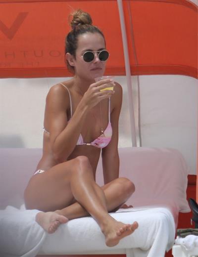 Natalia Borges in a bikini