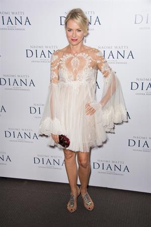 Naomi Watts  Diana  Paris Premiere on September 6, 2013 