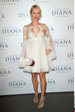 Naomi Watts  Diana  Paris Premiere on September 6, 2013 