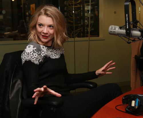 Natalie Dormer Visits SiriusM Studios in New York -- Oct. 23, 2013 