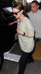 Natalie Portman arrives at LAX Airport - May 30, 2013 