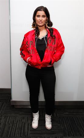 Nelly Furtado - Hosts Fuse's Top 20 Countdown in New York City (May 29, 2012)