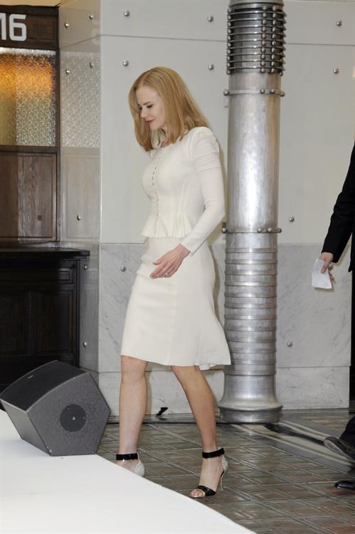 Nicole Kidman Omega Ladymatic promotional press conference in Vienna, Austria -- Mar. 24, 2013 