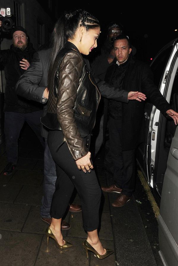 Nicole Scherzinger night out in London (08.03.2013) 
