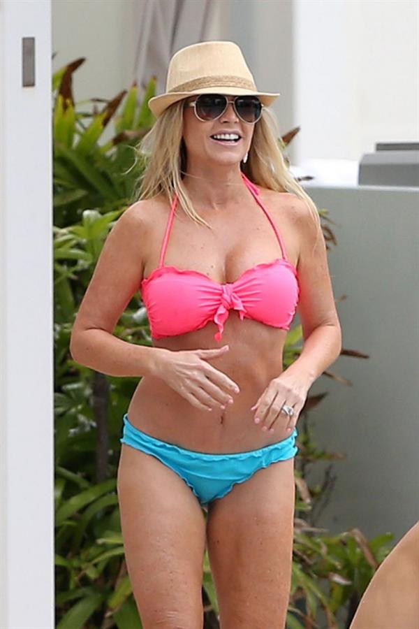 Tamra Barney in a bikini