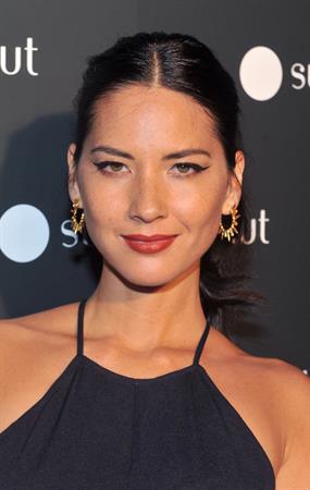 Olivia Munn Sunglass Hut Times Square Store Launch Event, September 10, 2013 