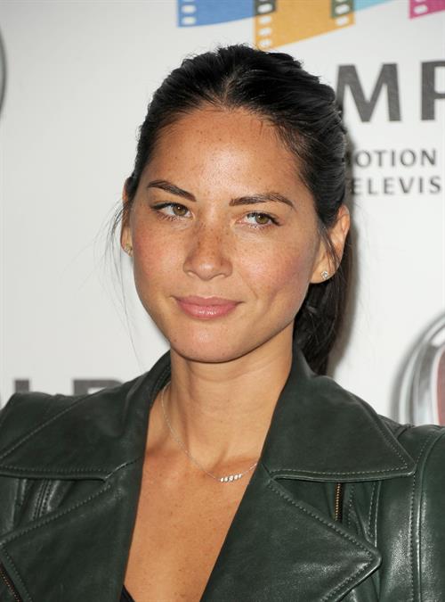 Olivia Munn Hugh Jackman One Night Only Benefit in Hollywood, October 12, 2013 