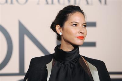 Olivia Munn Armani - One Night Only New York on Oct. 24, 2013 