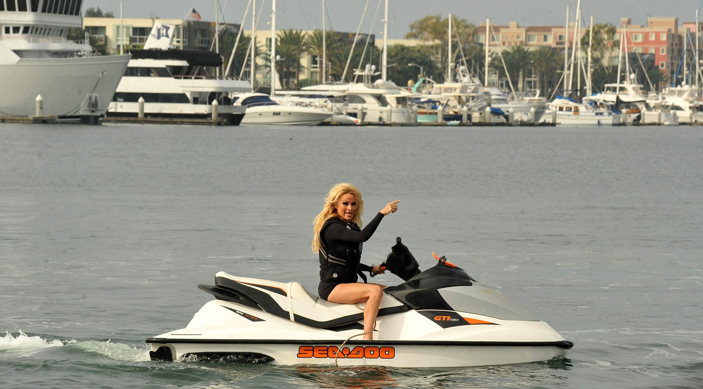 Pamela Anderson Launches Sea Shepherds Operation Zero Tolerance Whale Defense Campaign on November 2, 2012 