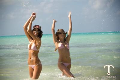 Emily Kugler in a bikini