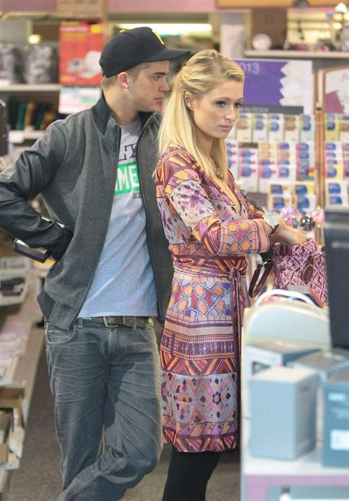 Paris Hilton Pictures Paris Hilton and River Viiperi shop in Beverly Hills. February 9, 2013